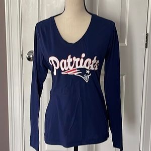 NFL New England Patriots Long Sleeved Tee Shirt